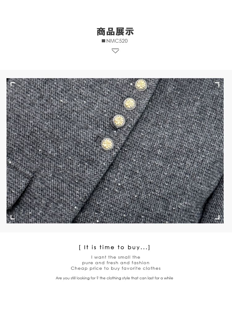 Tweed Blazer & Slit Midi Skirt Ensemble