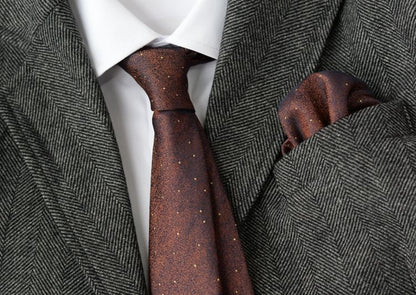 Polka Dot Tie & Pocket Square Set