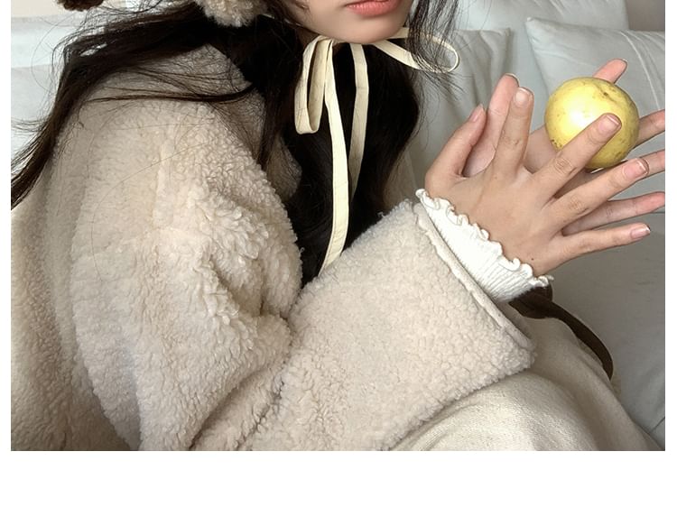 Hat Shearling Dog Ear Trapper Faux