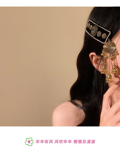 Rhinestone / Set Hair Clip Beaded