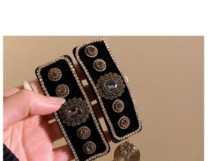 Rhinestone / Set Hair Clip Beaded