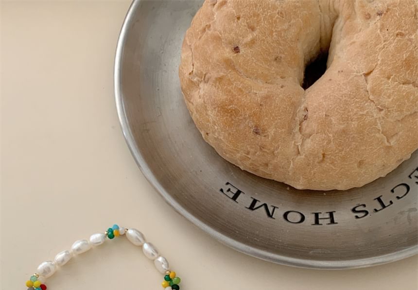 / S925 Pearl Bead Sterling Silver Bracelet Freshwater