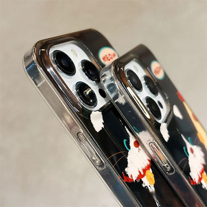 Case Set Mouse Pom Phone Strap /