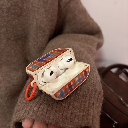 / Pro Skin Case AirPods Plaid Earphone