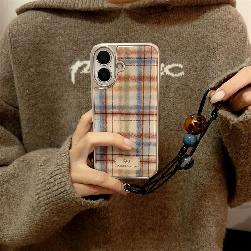 Case Strap / Phone Plaid Set