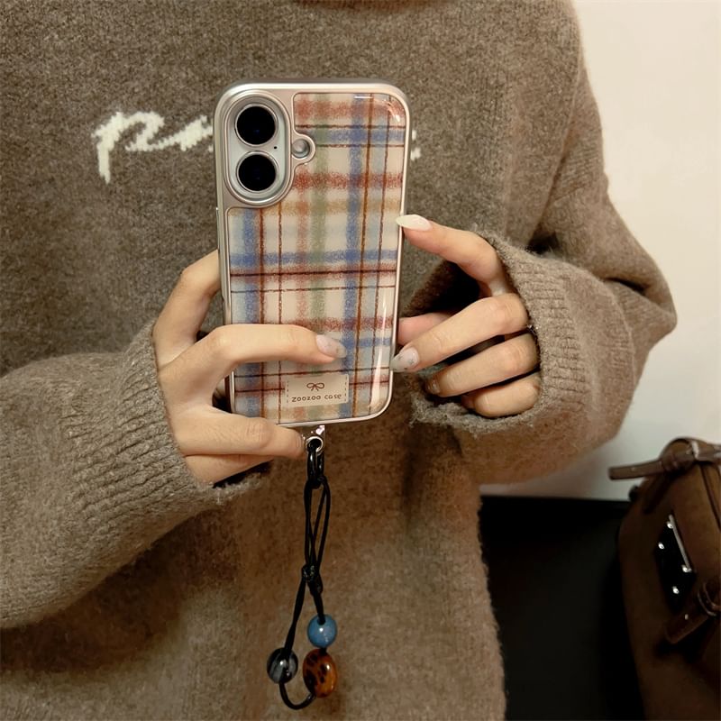 Case Strap / Phone Plaid Set
