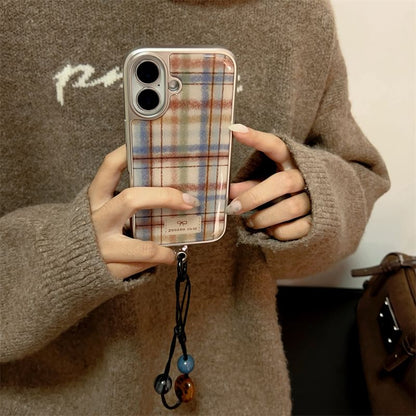 Case Strap / Phone Plaid Set