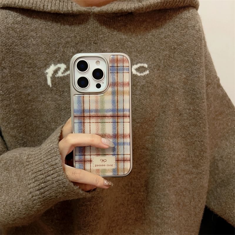Case Strap / Phone Plaid Set