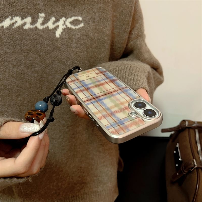 Case Strap / Phone Plaid Set