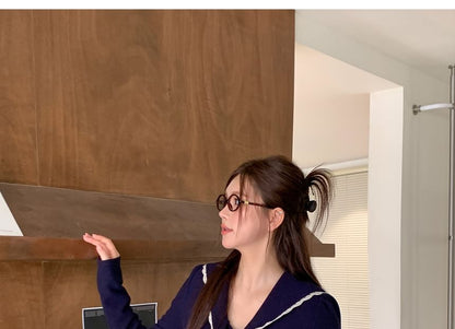 High Waist Plain Mini Pleated Skirt