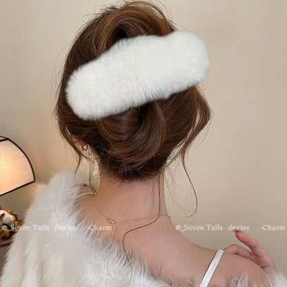 Fur Faux Clip Hair