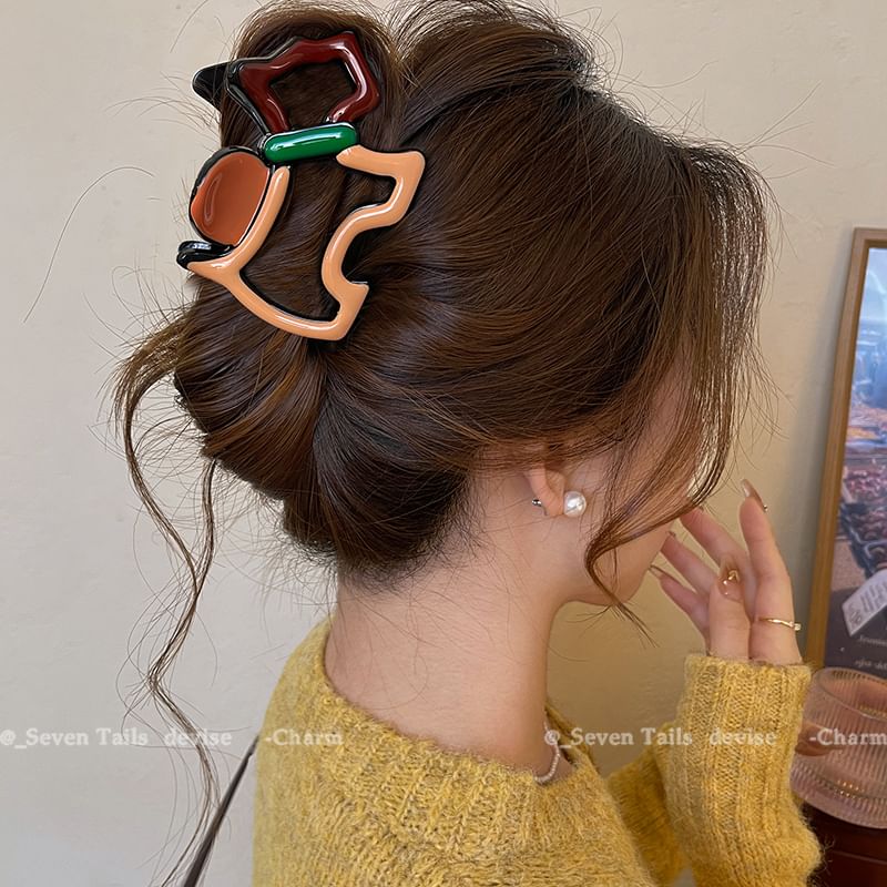 Clip Acrylic Claw Hair Dog