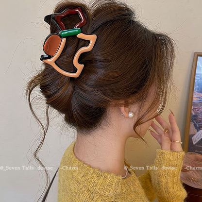 Clip Acrylic Claw Hair Dog