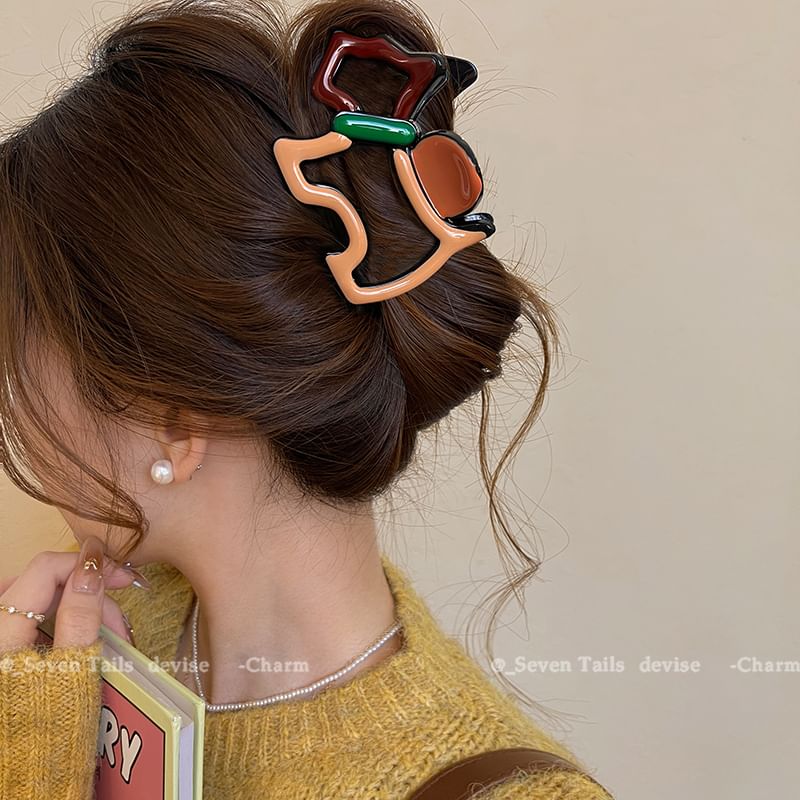 Clip Acrylic Claw Hair Dog