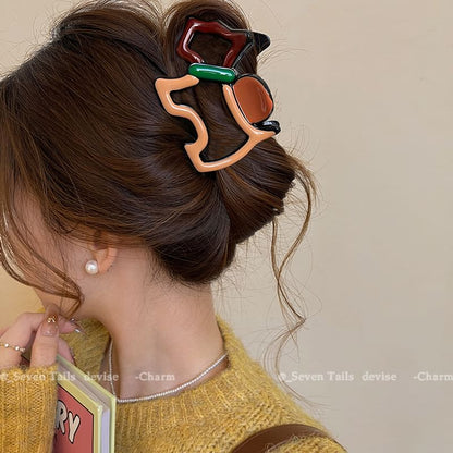 Clip Acrylic Claw Hair Dog