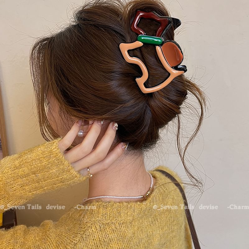 Clip Acrylic Claw Hair Dog