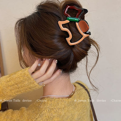 Clip Acrylic Claw Hair Dog