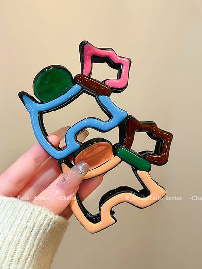 Clip Acrylic Claw Hair Dog