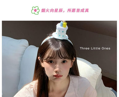 Headband Dot Polka Cake Birthday