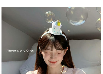 Headband Dot Polka Cake Birthday