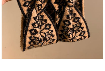 Knitted Patterned Headband