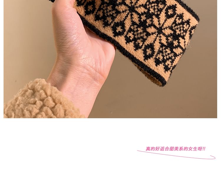 Knitted Patterned Headband