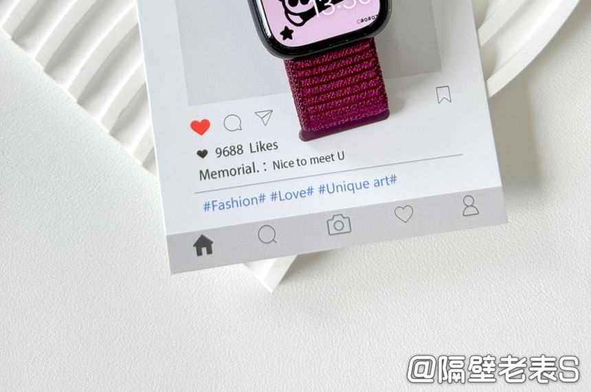 Watch Self Adhesive Nylon Band Apple