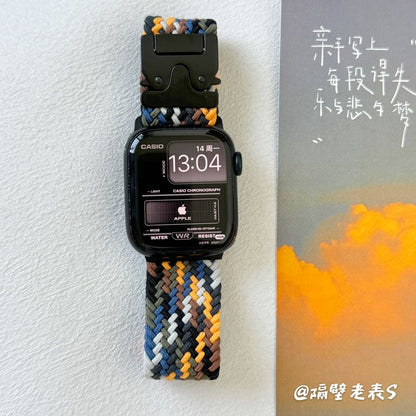 Apple Buckled Watch Braided Band