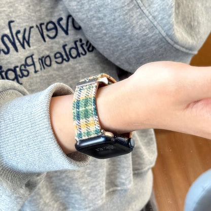 Watch Plaid Apple Fabric Band