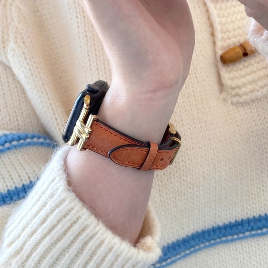 Leather Band Genuine Apple Watch