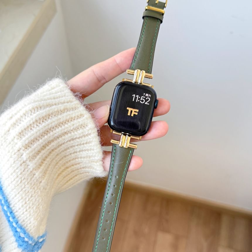 Leather Band Genuine Apple Watch