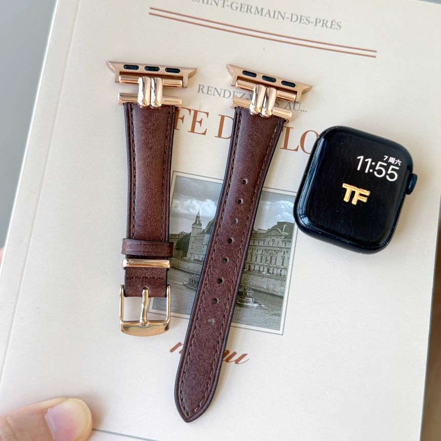 Leather Band Genuine Apple Watch