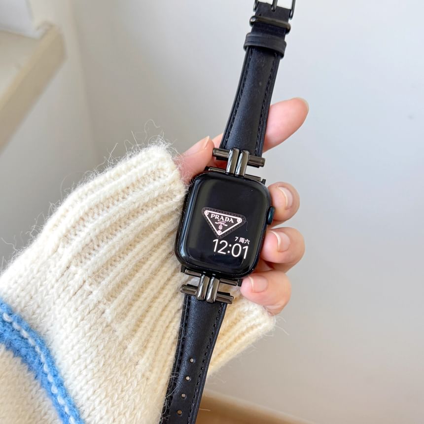 Leather Band Genuine Apple Watch