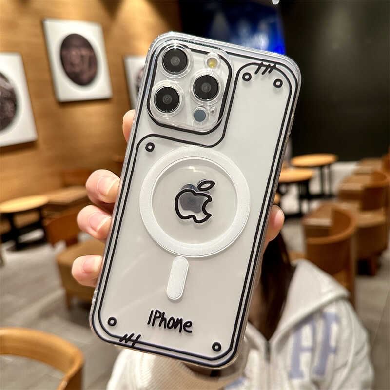 Magnetic (Compatible with Phone Bear MagSafe) Case