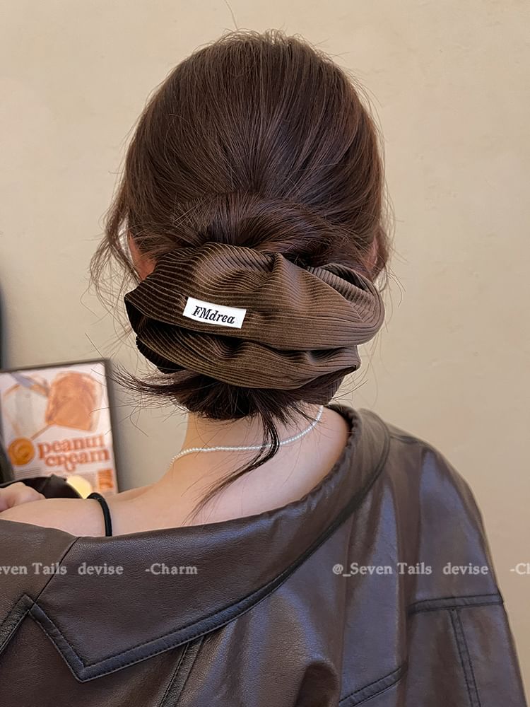 Scrunchie Label Lettering