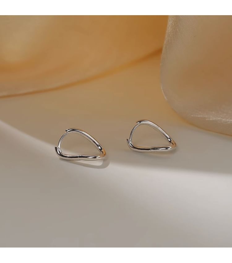 Hoop Irregular Earring Alloy