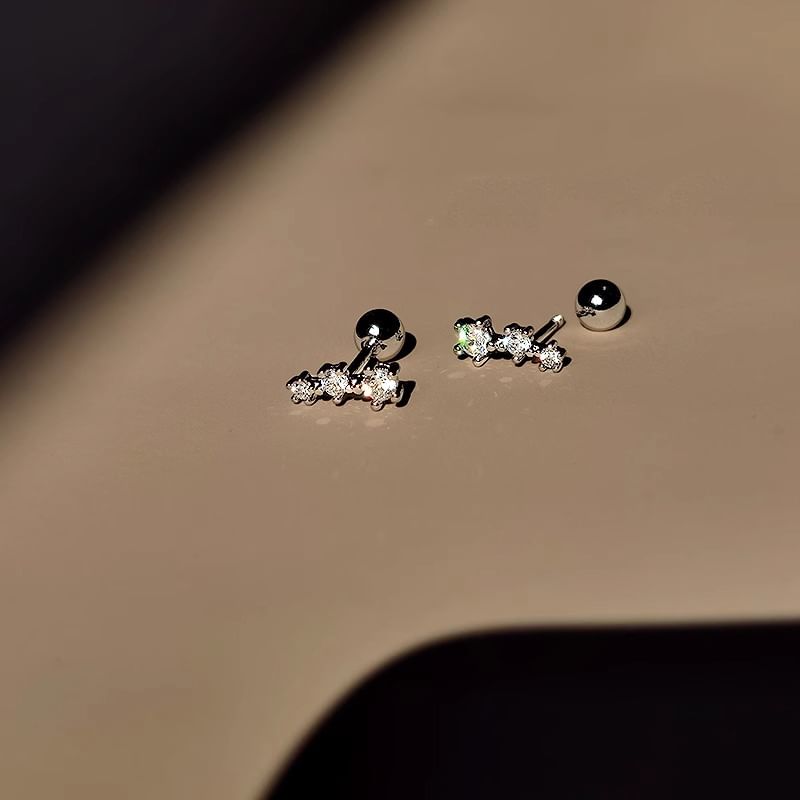 Jacket Ear Rhinestone Alloy Star