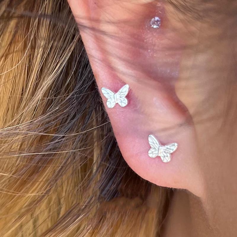 Butterfly Alloy Ear Jacket