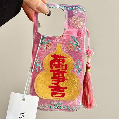 Characters Case Chinese Gourd Phone