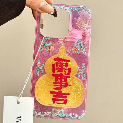 Characters Case Chinese Gourd Phone
