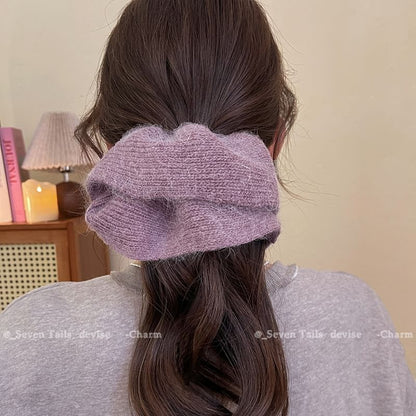 Plain Scrunchie Knit