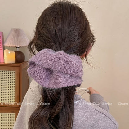 Plain Scrunchie Knit