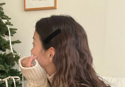 Hair Plain Clip Velvet