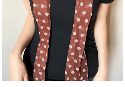 Dot Scarf Polka Narrow