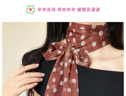 Dot Scarf Polka Narrow
