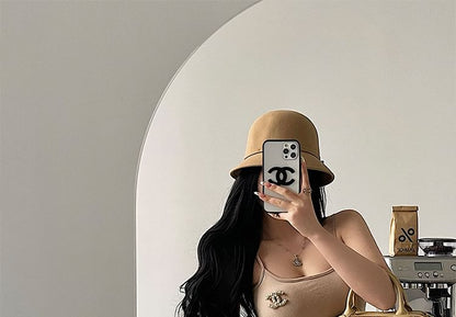 Scoop Neck Bodycon Mini Dress