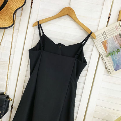 Shirred A-Line Mini Dress