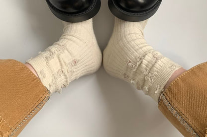 Platform Plain Buckled Faux Leather Mules
