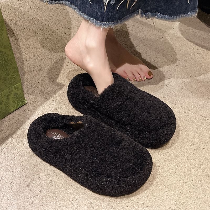 Platform Fluffy Mules