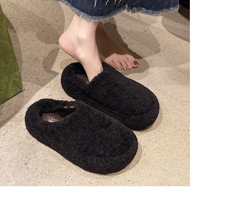 Platform Fluffy Mules